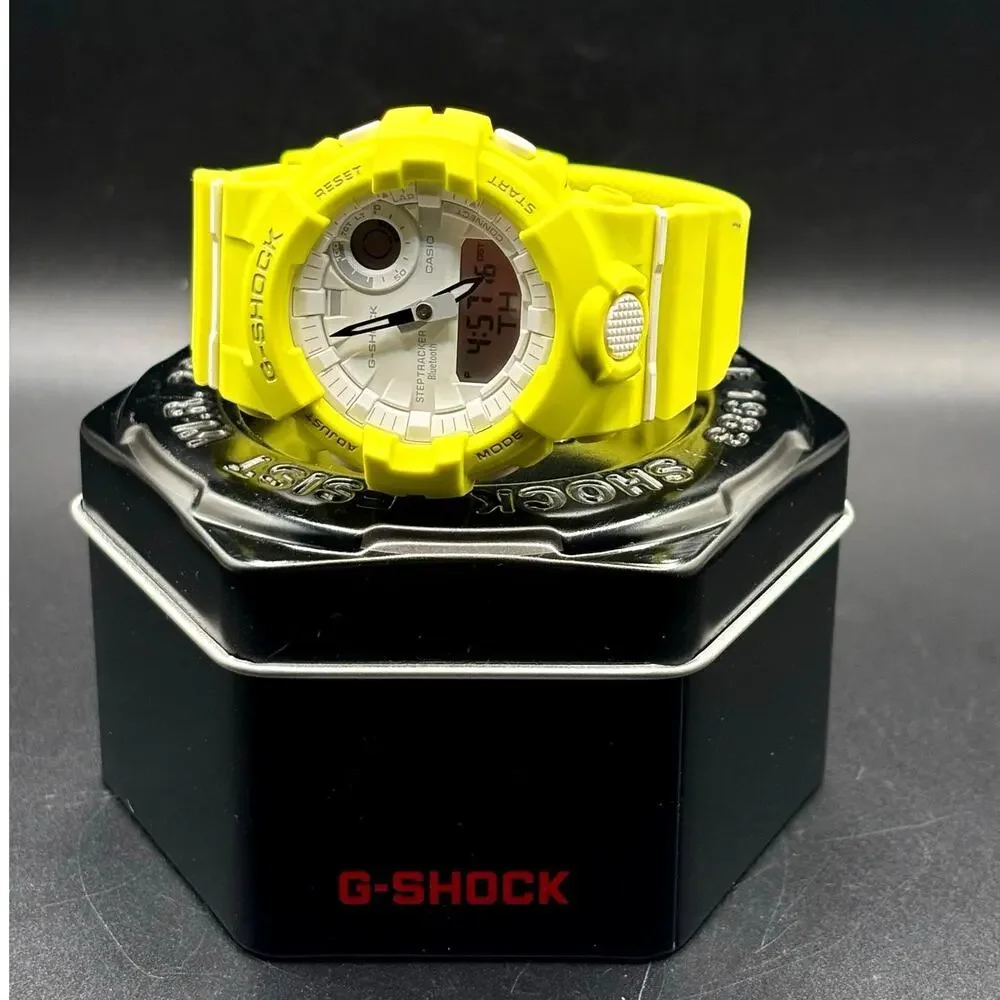 Casio G-Shock GMA-B800-9A G-Squad Yellow Bluetooth Watch
